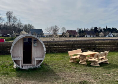 Sauna im Außenbereich